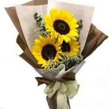 Bouquet of 3 Sunflowers Bouquet of 3 Sunflowers